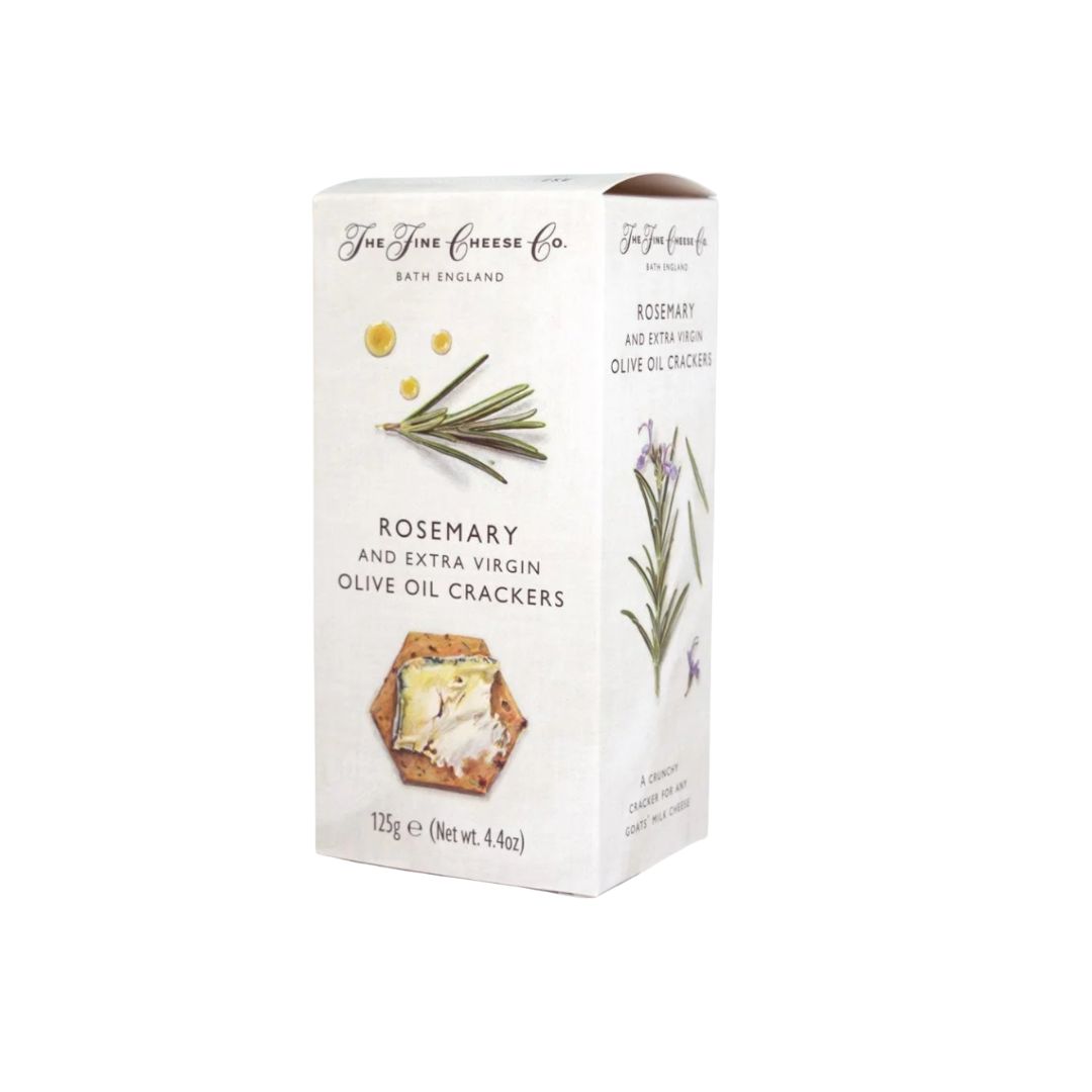 Rosemary and Extra Virgin Olive Oil Crackers